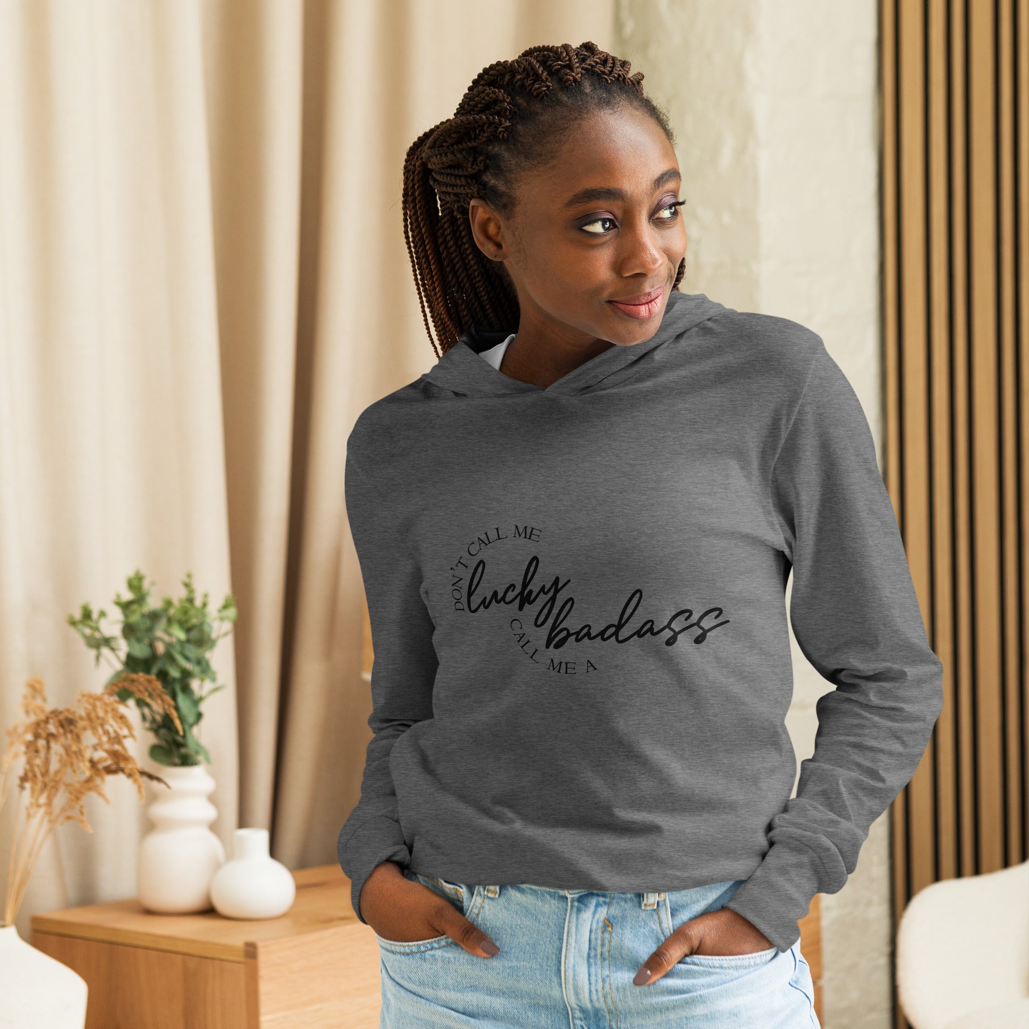 Call Me Badass Hooded Long Sleeve Tee | Available in 3 Colors
